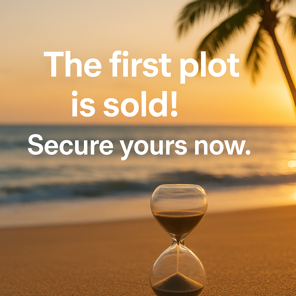 First plot sold
